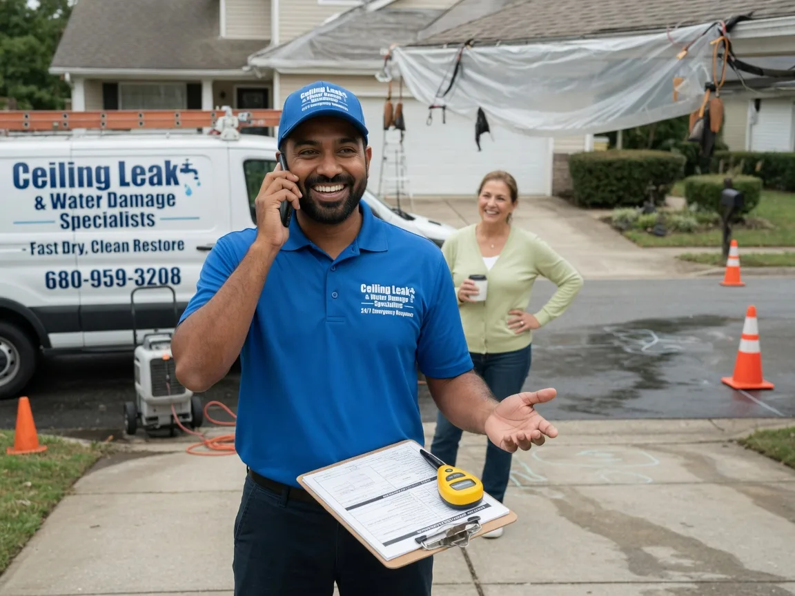 Ceiling Leak Cleanup Meridian, NY FAQs